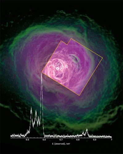 Illustration by Hitomi Collaboration/JAXA, NASA, ESA, SRON, CSA