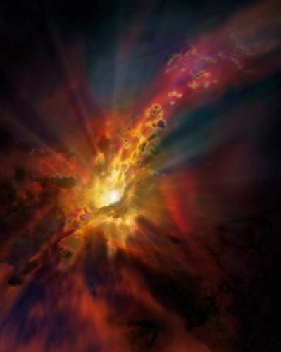 Image by NRAO/AUI/NSF; Dana Berry/SkyWorks