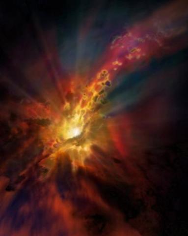 Image by NRAO/AUI/NSF; Dana Berry/SkyWorks
