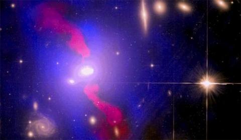 Image of Hydra Galaxy Cluster