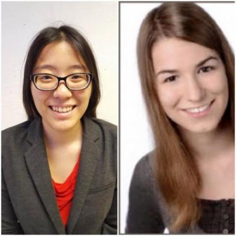 Left: Saki Kamon, Right: Nora Martin Left: Saki Kamon, Right: Nora Martin